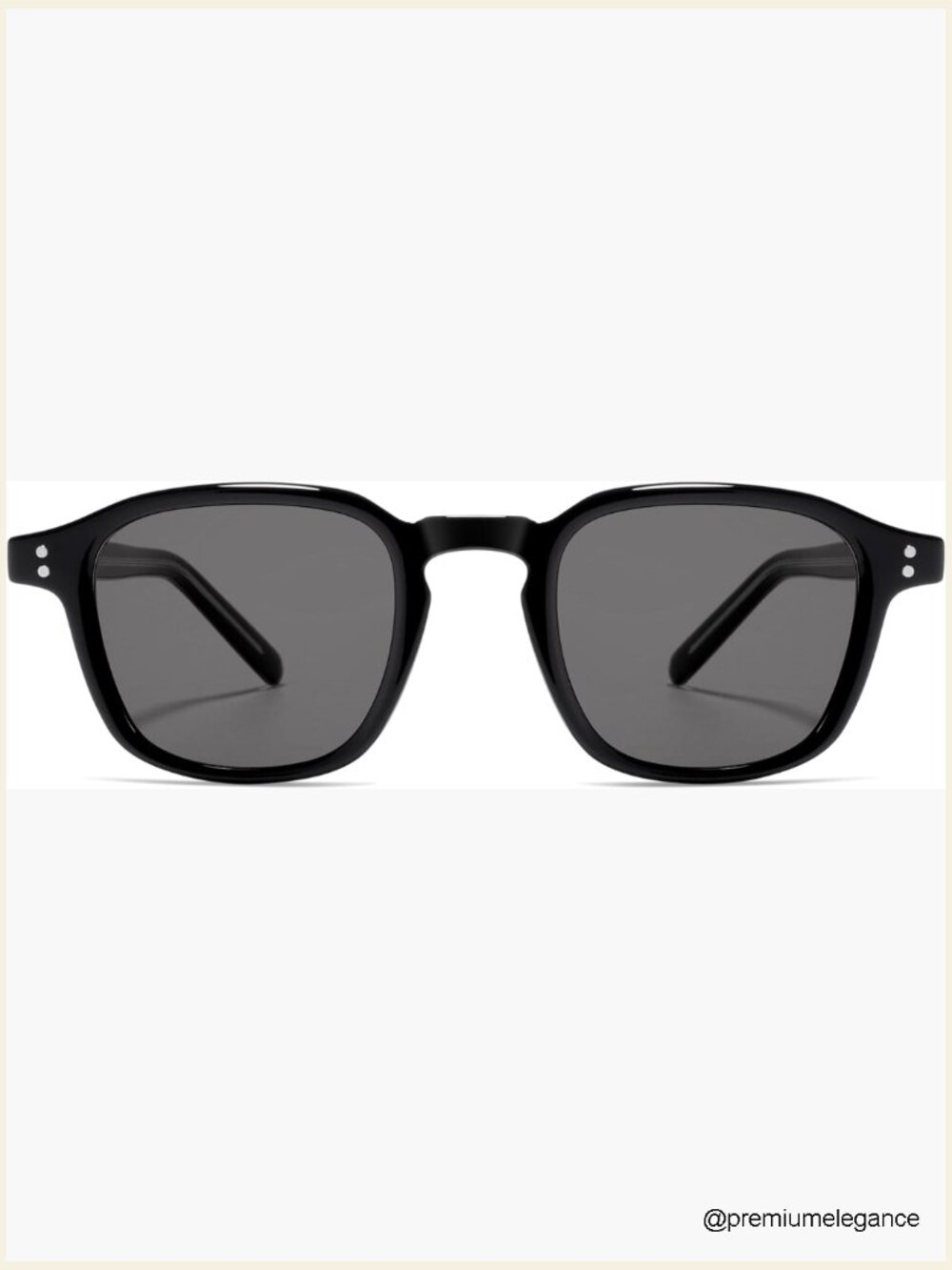Retro Square Sunglasses, Lightweight TR90 Frame UV400 Protection